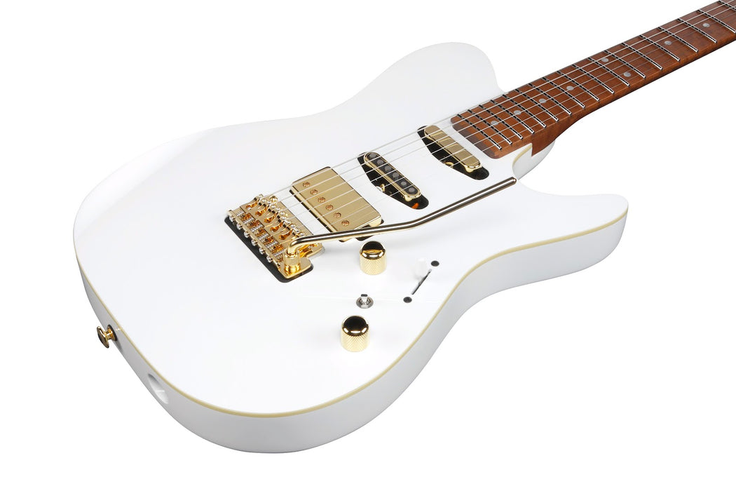 Ibanez LB1WH - Lari Basilio Signature 6-String Electric Guitar w/Case - White