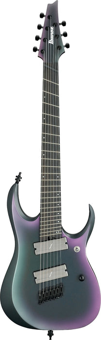Ibanez RGD Axion Label RGD71ALMS Multi Scale 7-String - Black Aurora Burst Matte
