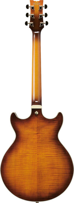 Ibanez AM153FMATT - AM Artstar 6-String Electric Guitar w/Case - Antique Tobacco Burst