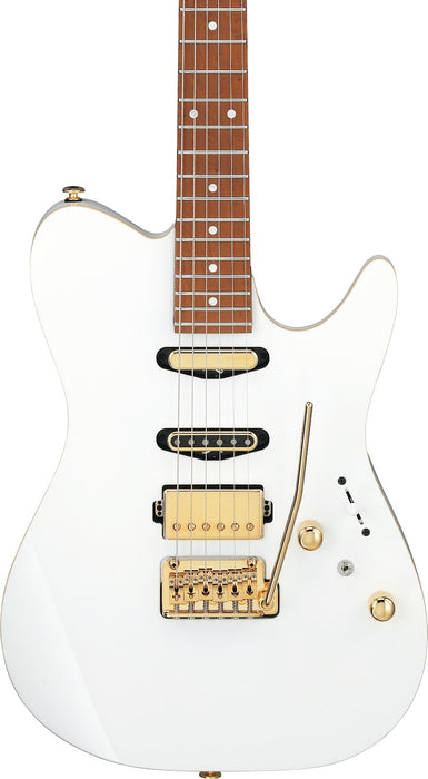 Ibanez LB1WH - Lari Basilio Signature 6-String Electric Guitar w/Case - White