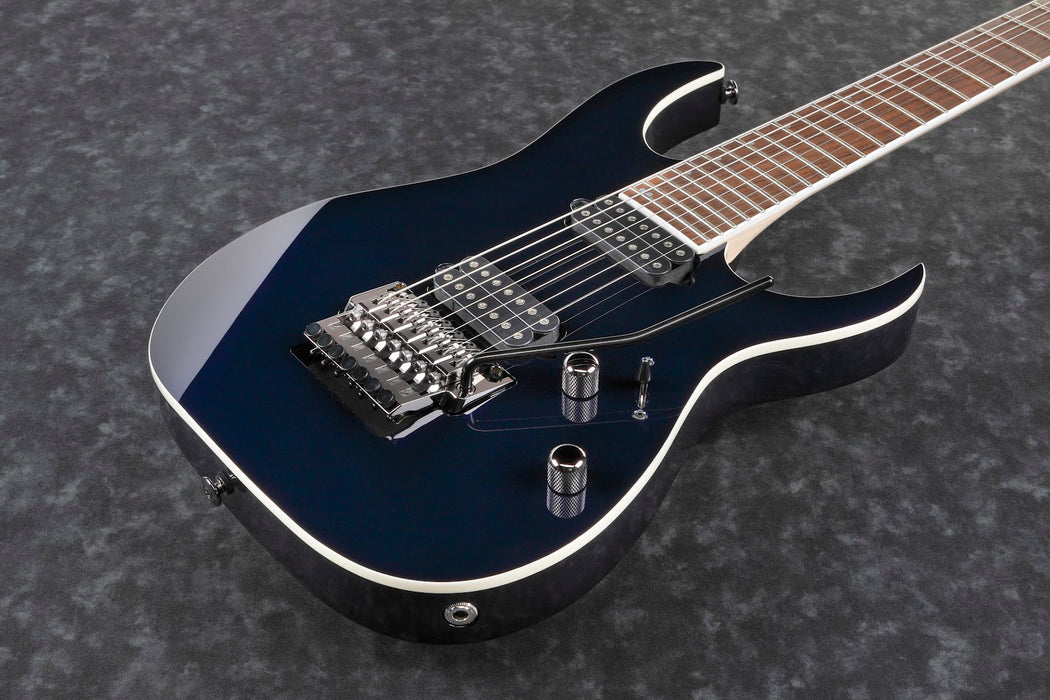 Ibanez RG2027RXLDTB - RG Prestige 7-String Electric Guitar w/Case - Deep Forest Green Metallic