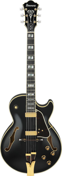Ibanez GB10BK - George Benson Signature 6-String Electric Guitar w/Case - Black