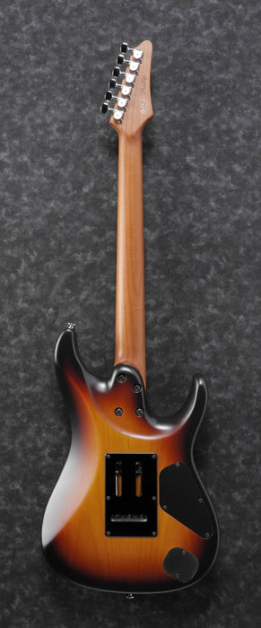 Ibanez AZ2402LTFF - AZ Prestige 6-String Electric Guitar w/Case - Tri Fade Burst Flat