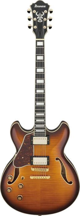 Ibanez AS93FMLVLS - AS Artcore Expressionist 6-String Electric Guitar Left Handed - Violin Sunburst