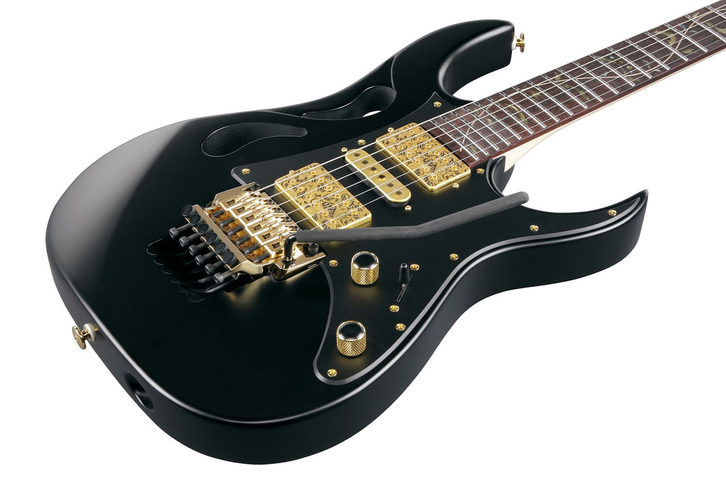 Ibanez PIA3761 Steve Vai Signature - Electric Guitar with Edge Tremolo - Onyx Black