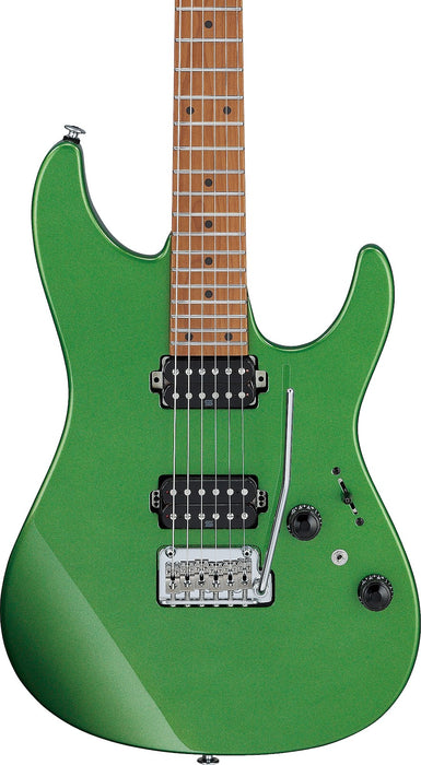 Ibanez AZ2402AGM - AZ Prestige 6-String Electric Guitar w/Case - Apple Green Metallic