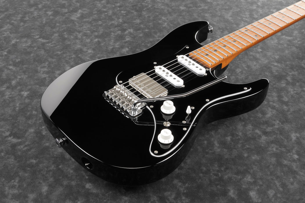 Ibanez AZ2204BBK - AZ Prestige 6-String Electric Guitar w/Case - Black