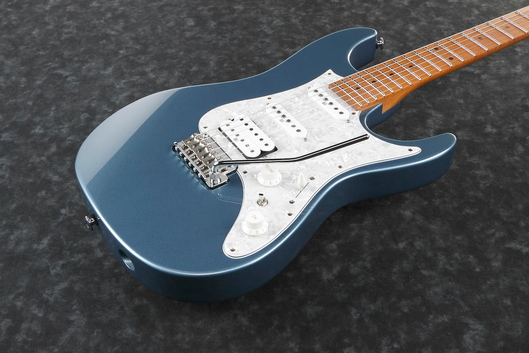 Ibanez AZ2204ICM - AZ Prestige 6-String Electric Guitar w/Case - Ice Blue Metallic
