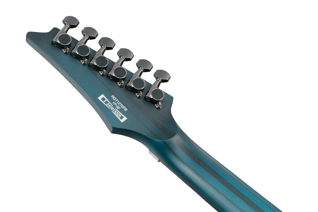 Ibanez RGT1270PBCTF - RG Premium 6-String Electric Guitar - Cosmic Blue Starburst Flat