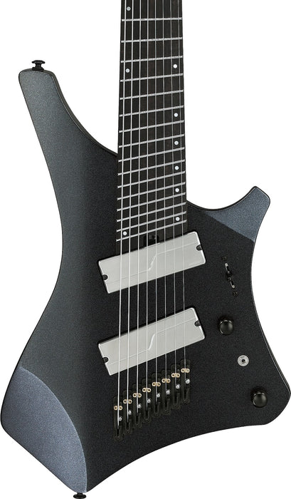 Ibanez A Series 8-String Electric Guitar w/Gigbag, Iron Pewter