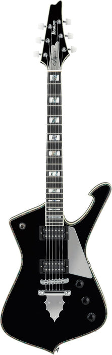 Ibanez PS10BK - Paul Stanley Signature 6-String Electric Guitar w/Case - Black