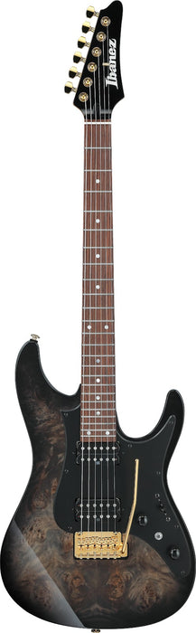 Ibanez AZ41P1PBTGB - AZ Premium 6-String Electric Guitar w/ Bag - Transparent Gray Burst