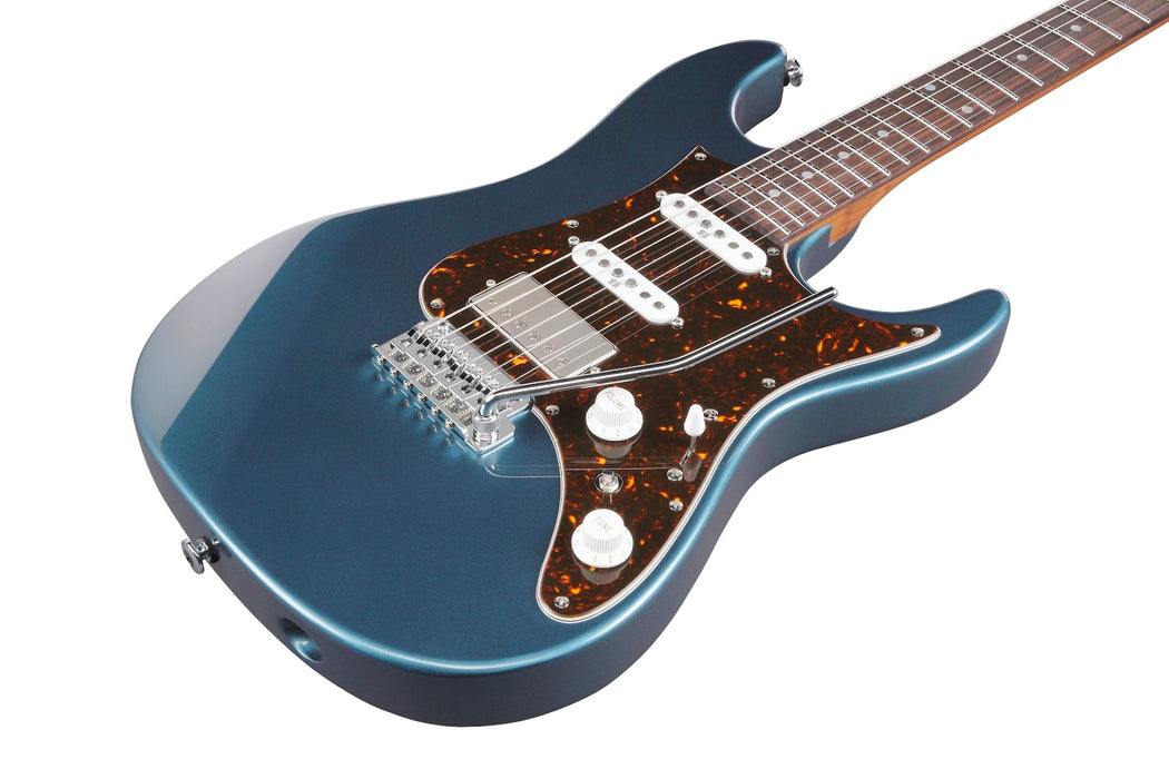 Ibanez AZ2204NPBM - AZ Prestige 6-String Electric Guitar w/Case - Prussian Blue Metallic