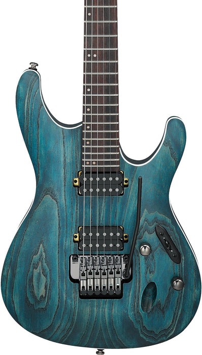 Ibanez S520AHOBF - S Standard 6-String Electric Guitar  - Cosmic Blue Stained Flat