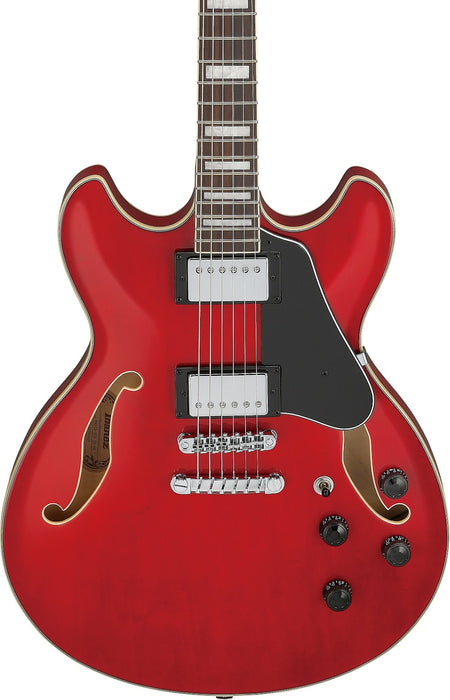 Ibanez AS73TCD - AS Artcore 6-String Electric Guitar  - Transparent Cherry Red