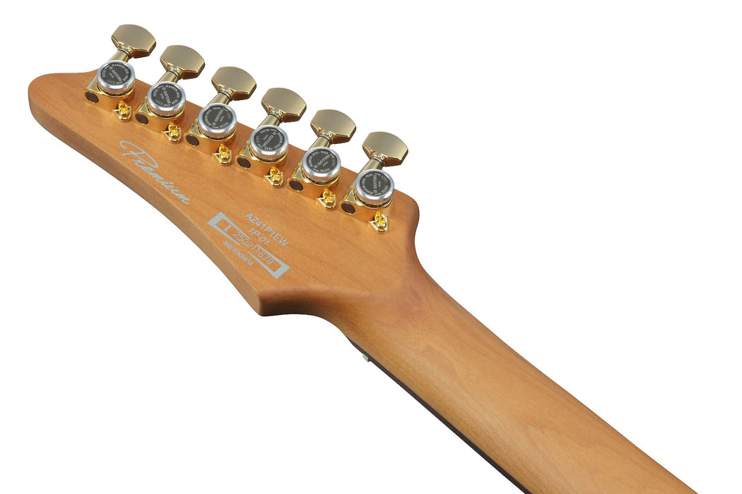 Ibanez AZ41P1EWNGT - AZ Premium 6-String Electric Guitar w/ Bag - Natural Gray Burst