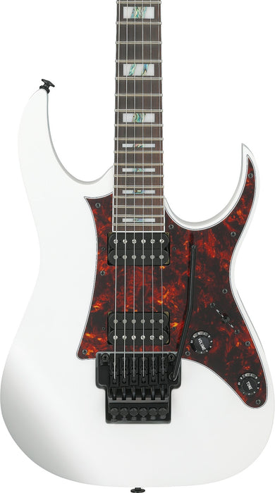 Ibanez RG653DXWHF - RG Prestige 6-String Electric Guitar w/Case - White Flat