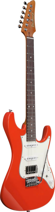 Ibanez AZ2204NWVR - AZ Prestige 6-String Electric Guitar w/Case - Vermillion Red