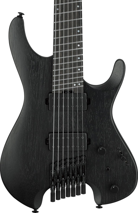 Ibanez QX527BWK - Q Standard 7-String Electric Guitar w/ Bag - Weathered Black