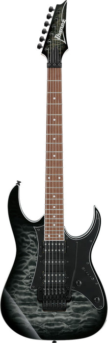 Ibanez RG450QMBTGB - RG Standard 6-String Electric Guitar - Transparent Gray Burst