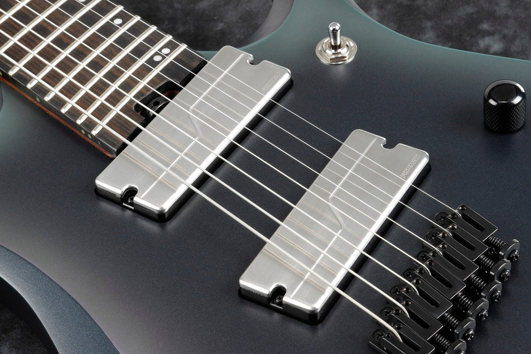 Ibanez RGD Axion Label RGD71ALMS Multi Scale 7-String - Black Aurora Burst Matte