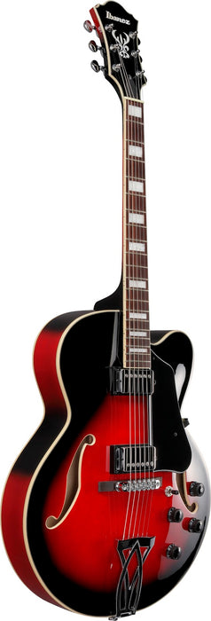 Ibanez AF75TRS - AF Artcore 6-String Electric Guitar  - Transparent Red Sunburst