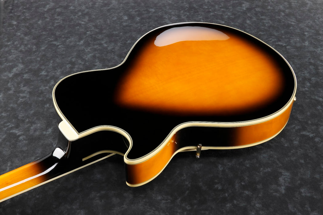 Ibanez GB10SEBS - George Benson Signature  6-String Electric Guitar w/Case - Brown Sunburst
