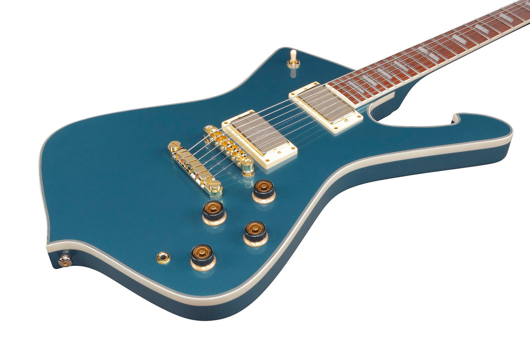 Ibanez IC420ABM - Iceman 6-String Electric Guitar w/Bag - Antique Blue Metallic