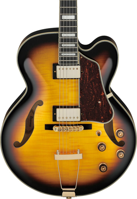 Ibanez AF95FMAYS Artcore Expressionist - Antique Yellow Sunburst