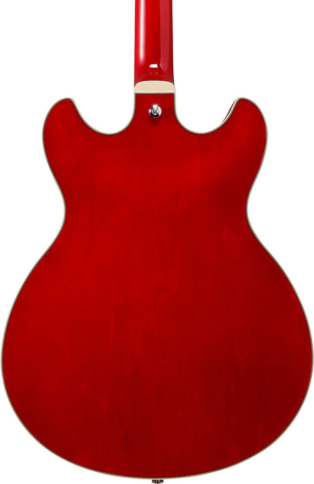 Ibanez AS7312TCD - AS Artcore 12-String Electric Guitar  - Transparent Cherry Red