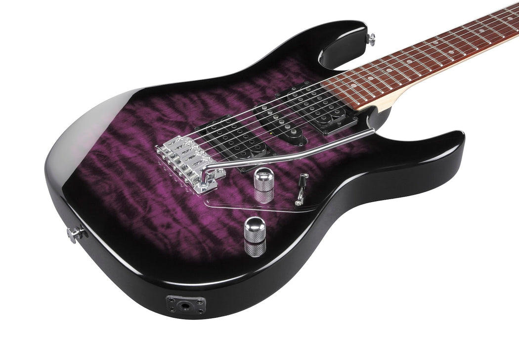 Ibanez GRX70QA GIO Electric - Transparent Violet Sunburst