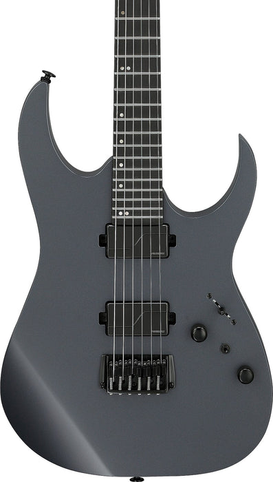 Ibanez RGR5121RBGRF - RG Prestige 6-String Electric Guitar w/Case - Gray Metallic Flat