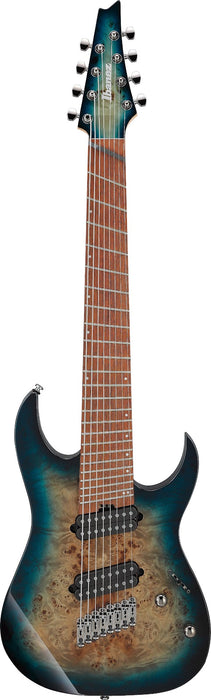Ibanez RGMS8PBCBS - RG Multi Scale 8-String Electric Guitar - Cosmic Blue Starburst