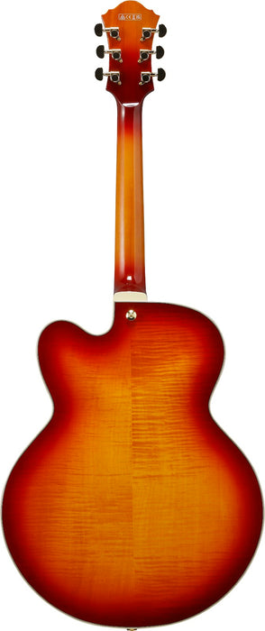 Ibanez AF115AWB - AF Artstar 6-String Electric Guitar w/Case - Aged Whiskey Burst