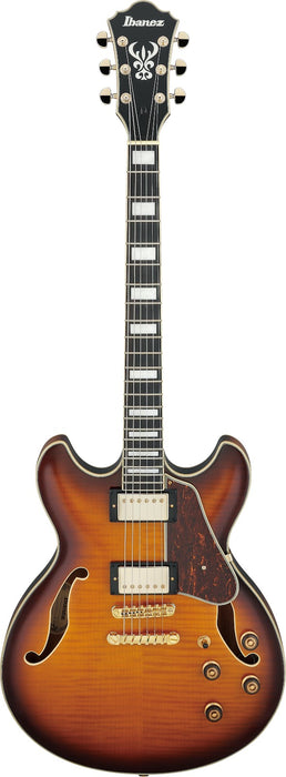 Ibanez AS93FMVLS - AS Artcore Expressionist 6-String Electric Guitar - Violin Sunburst