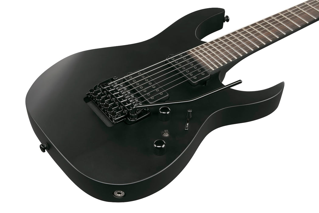 Ibanez RGRB720BKF - RG Iron Label 7-String Electric Guitar - Black