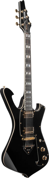 Ibanez FRM350BK - Paul Gilbert Signature 6-String Electric Guitar w/Bag - Black