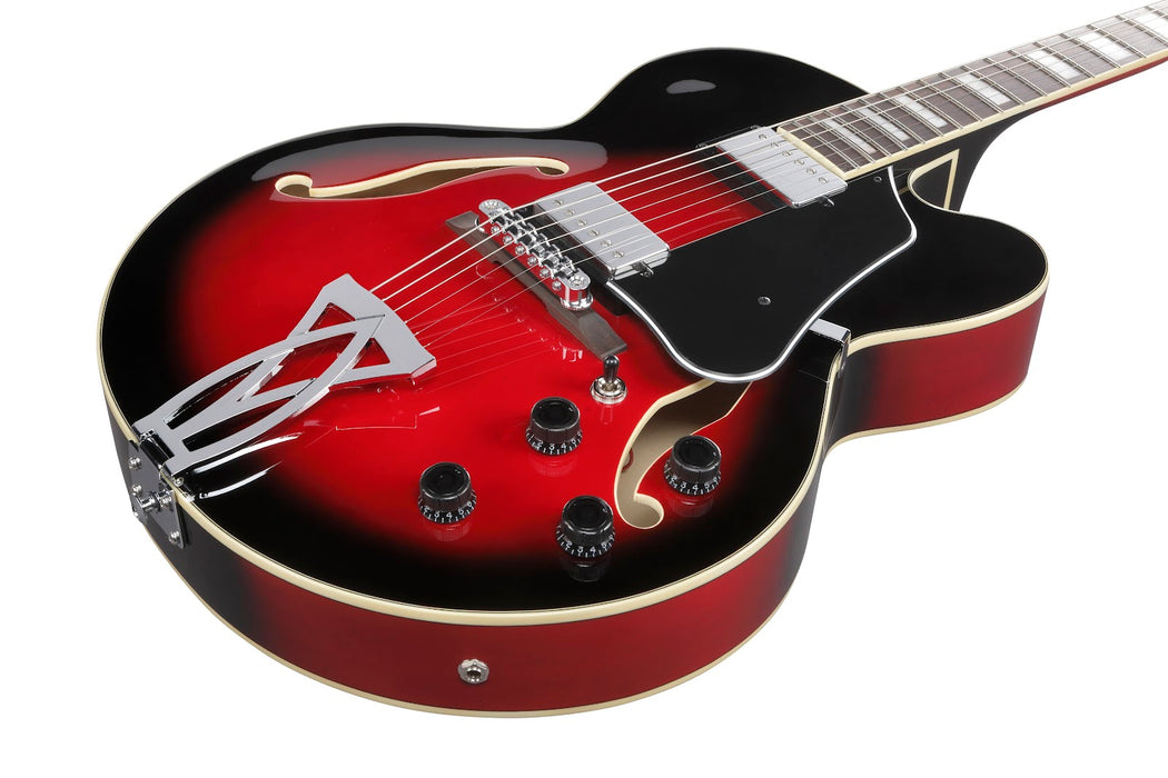 Ibanez AF75TRS - AF Artcore 6-String Electric Guitar  - Transparent Red Sunburst