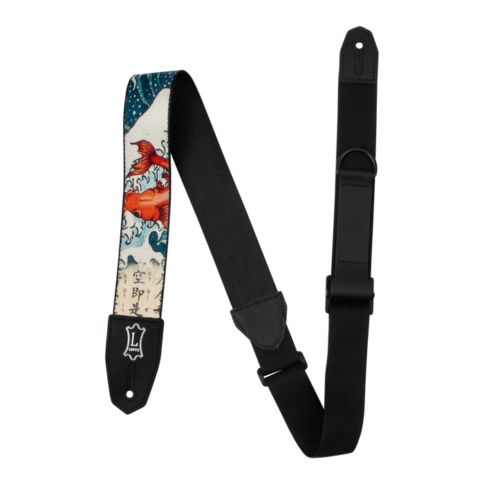 Levy's Poly Right Height Series, Koi Fish & Wave