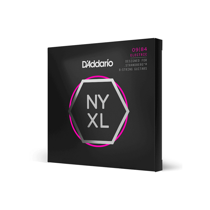 D'Addario NYXL Nickel Wound Electric Guitar Strings for Strandberg 8-String Guitar