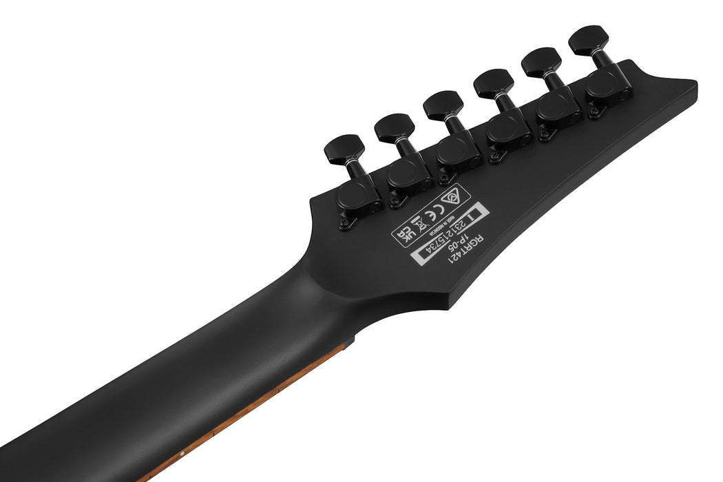 Ibanez RGRT421WK - RG Standard 6-String Electric Guitar - Weathered Black