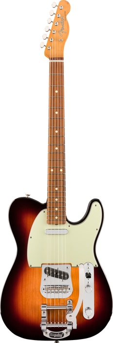 Fender Vintera '60s Telecaster Bigsby, Pau Ferro Fingerboard - 3 Tone Sunburst