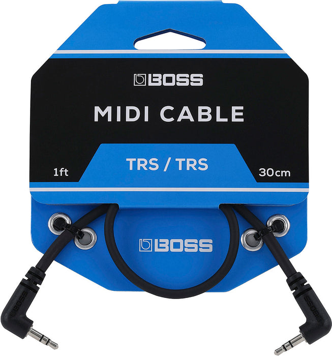 BOSS 3.5mm TRS-TRS Cable 1ft/30cm