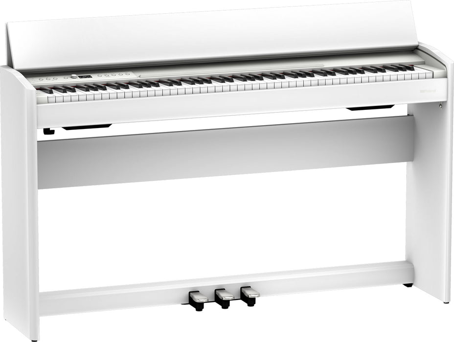 Roland F701-WH Digital Piano - White - Demo