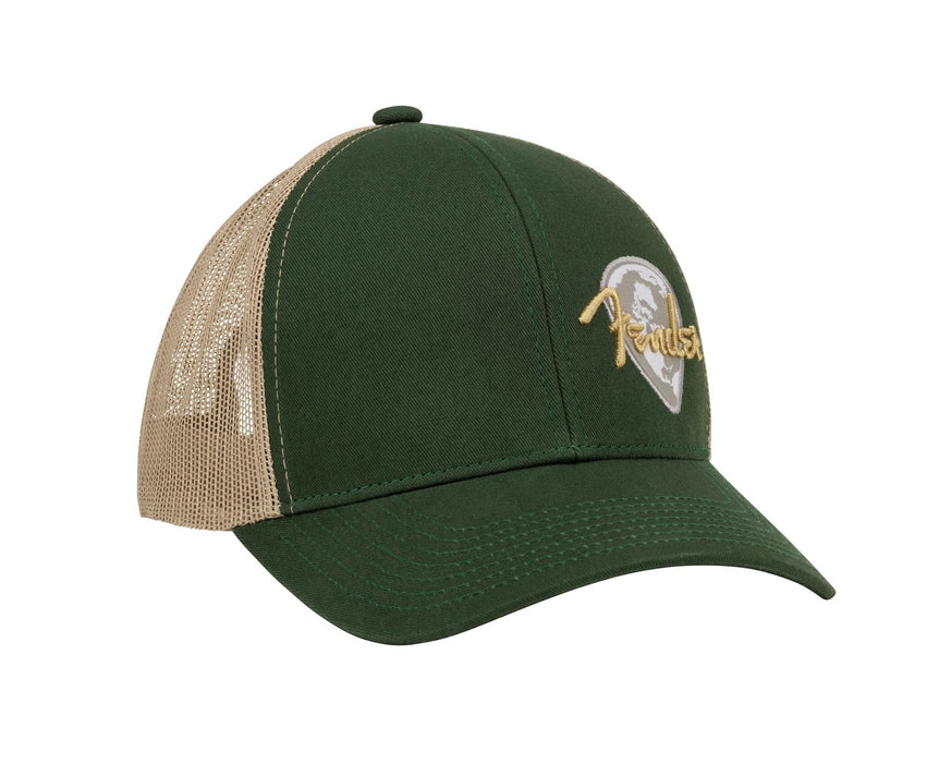 Fender Globe Pick Patch Hat - Green/Khaki - One Size