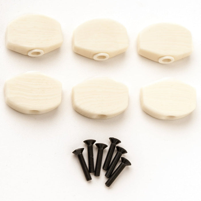 PRS Phase II/III Tuner Buttons, Faux Bone (6)