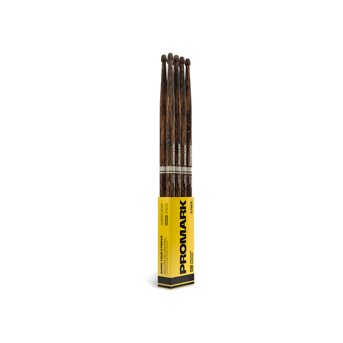 Promark 4 Pack 5B FireGrain Rebound Drum Sticks