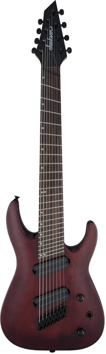 Jackson X Series Dinky Arch Top DKAF8 MS, Laurel Fingerboard, Multi-Scale, Stained Mahogany