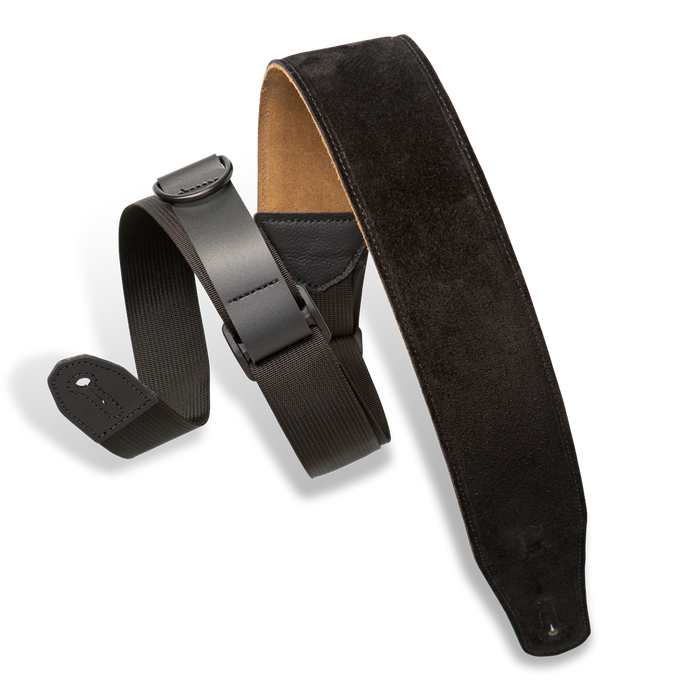 Levy's 2" Suede Paded Webbing Right Height Series Strap