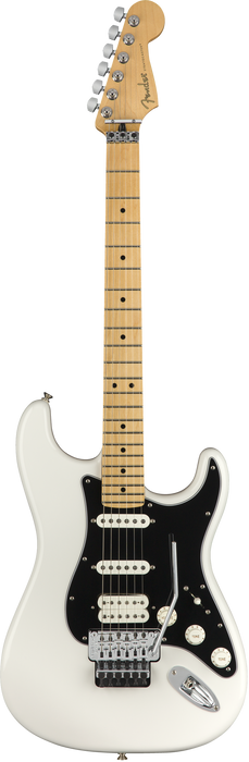 Fender Stratocaster Floyd Rose HSS, Maple Fingerboard, Polar White